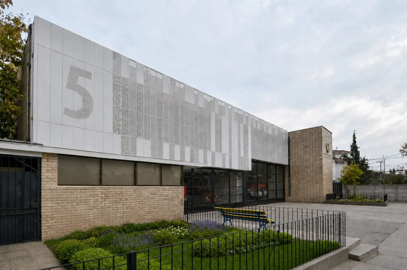 5th Company Fire Station of Ñuñoa — Espiral Arquitectos