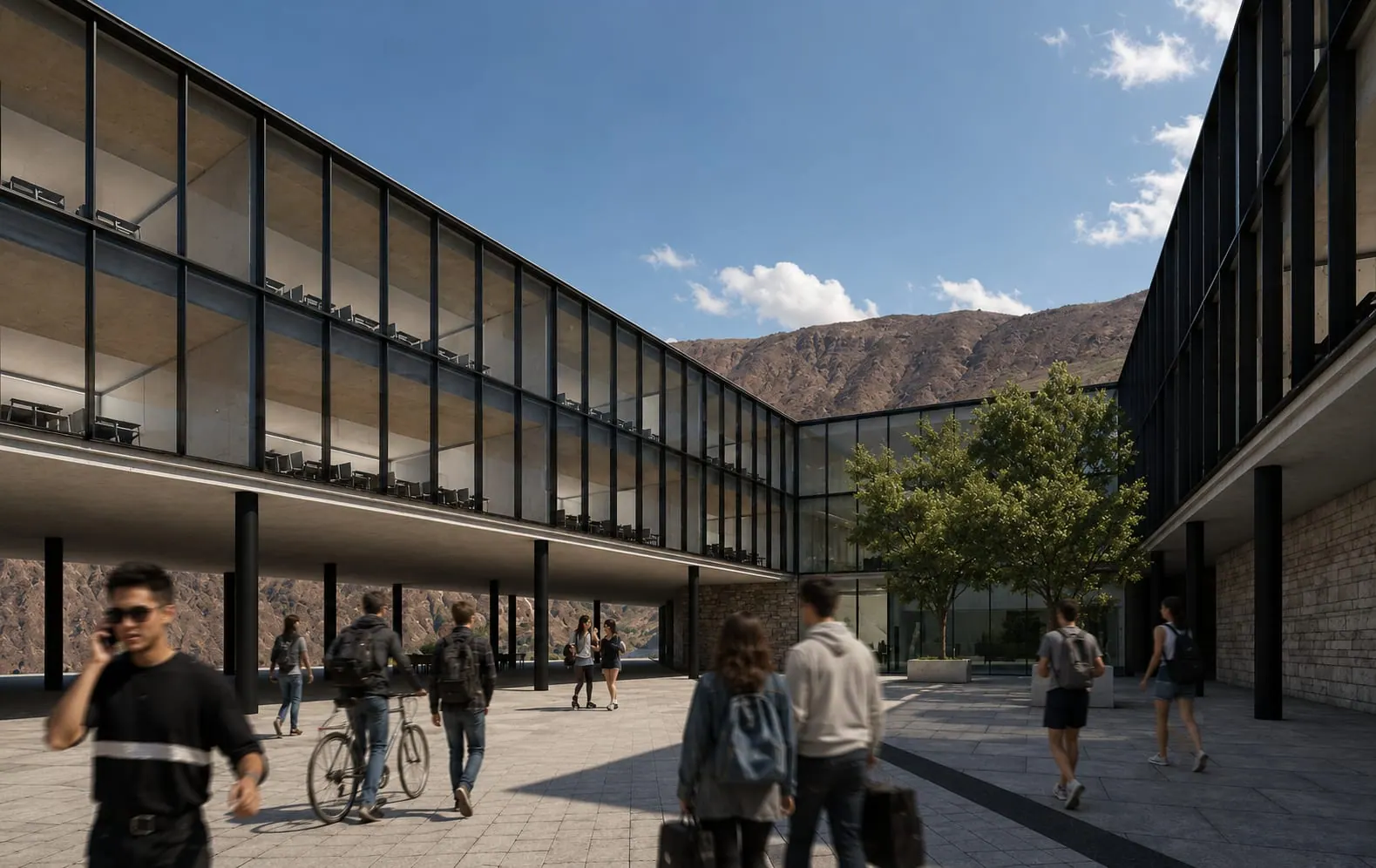 Concurso Aularios U. Atacama — detalle 2