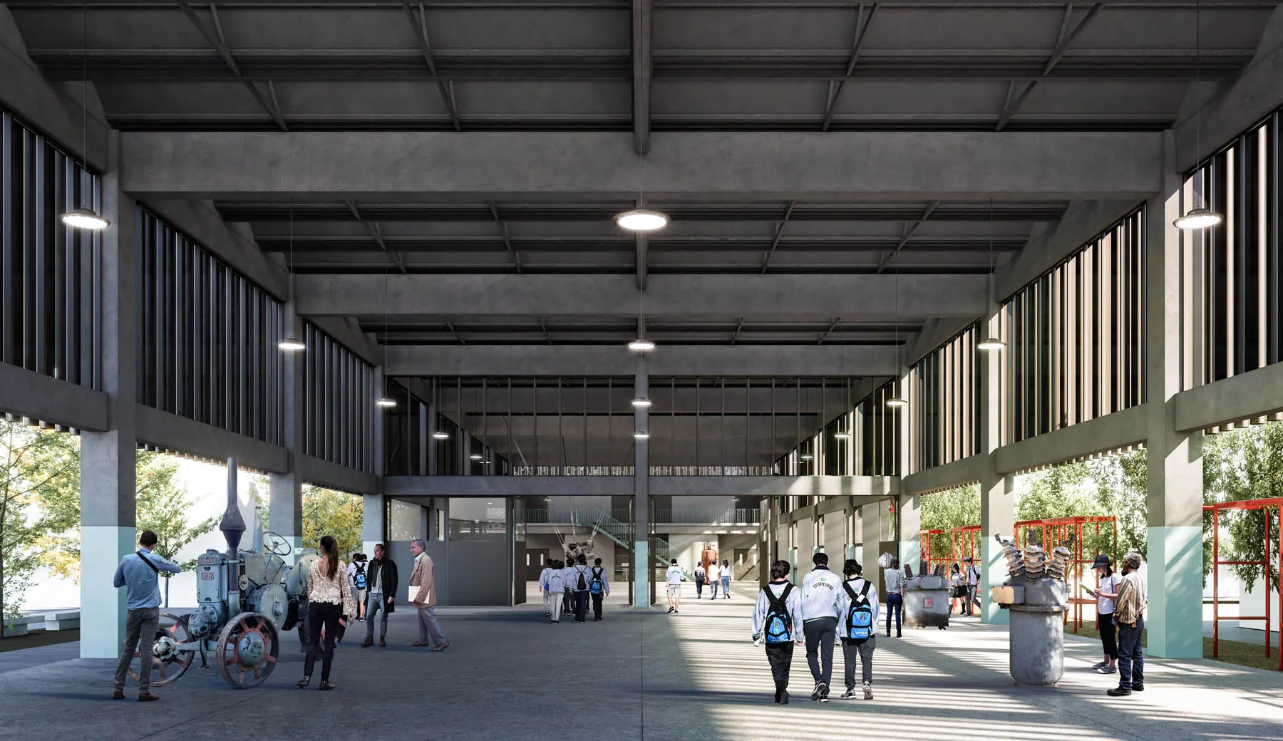 Concurso Liceo Industrial — detalle 1