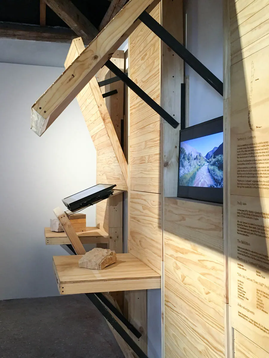 Territorio en Contrastes XV Bienal — detalle 1