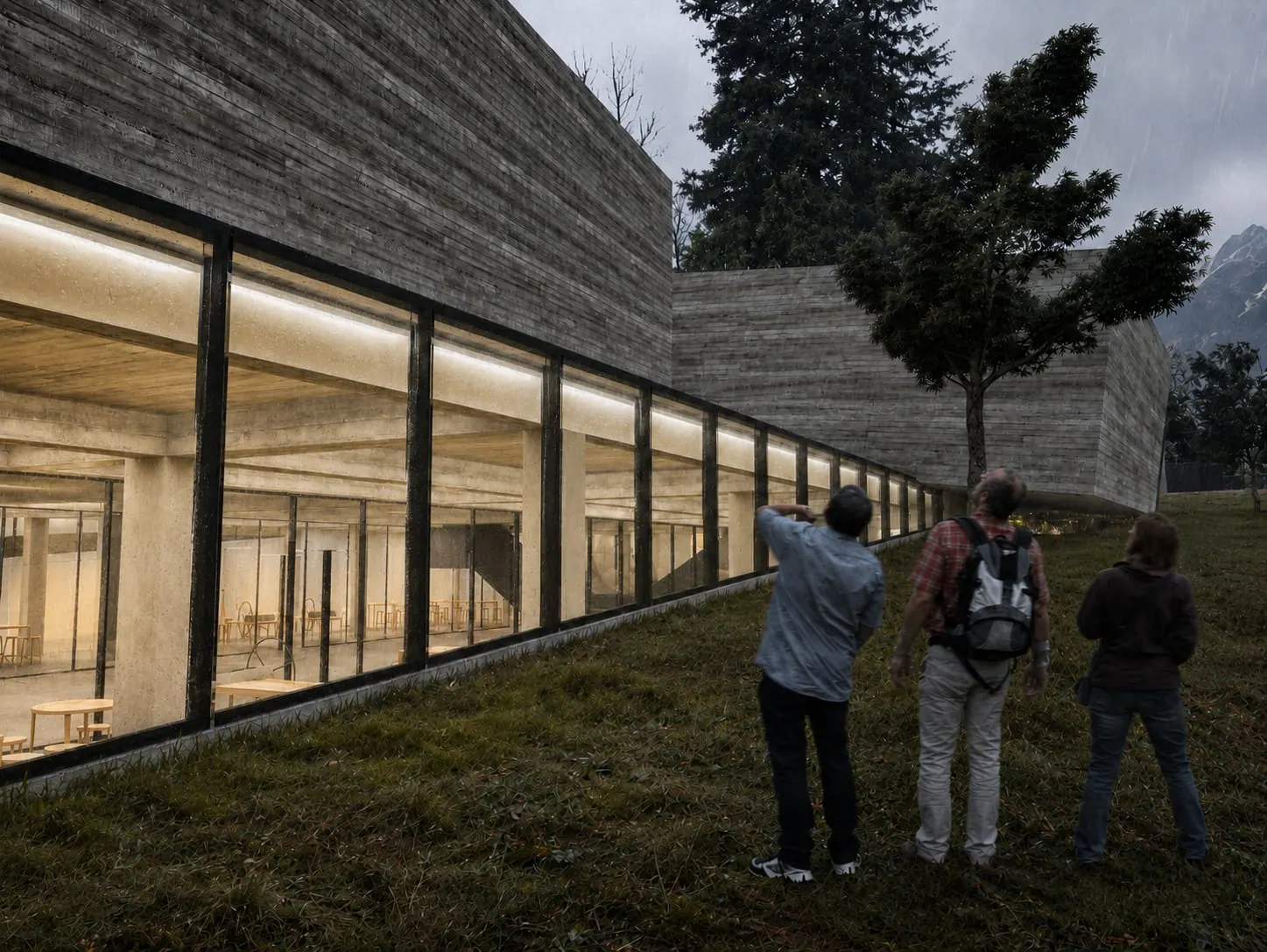 Concurso Museo Mario Toral — detalle 1